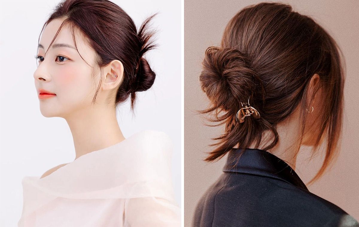 20 kiểu tóc búi Hàn Quốc cho tóc ngắn và tóc dài vô cùng đẹp