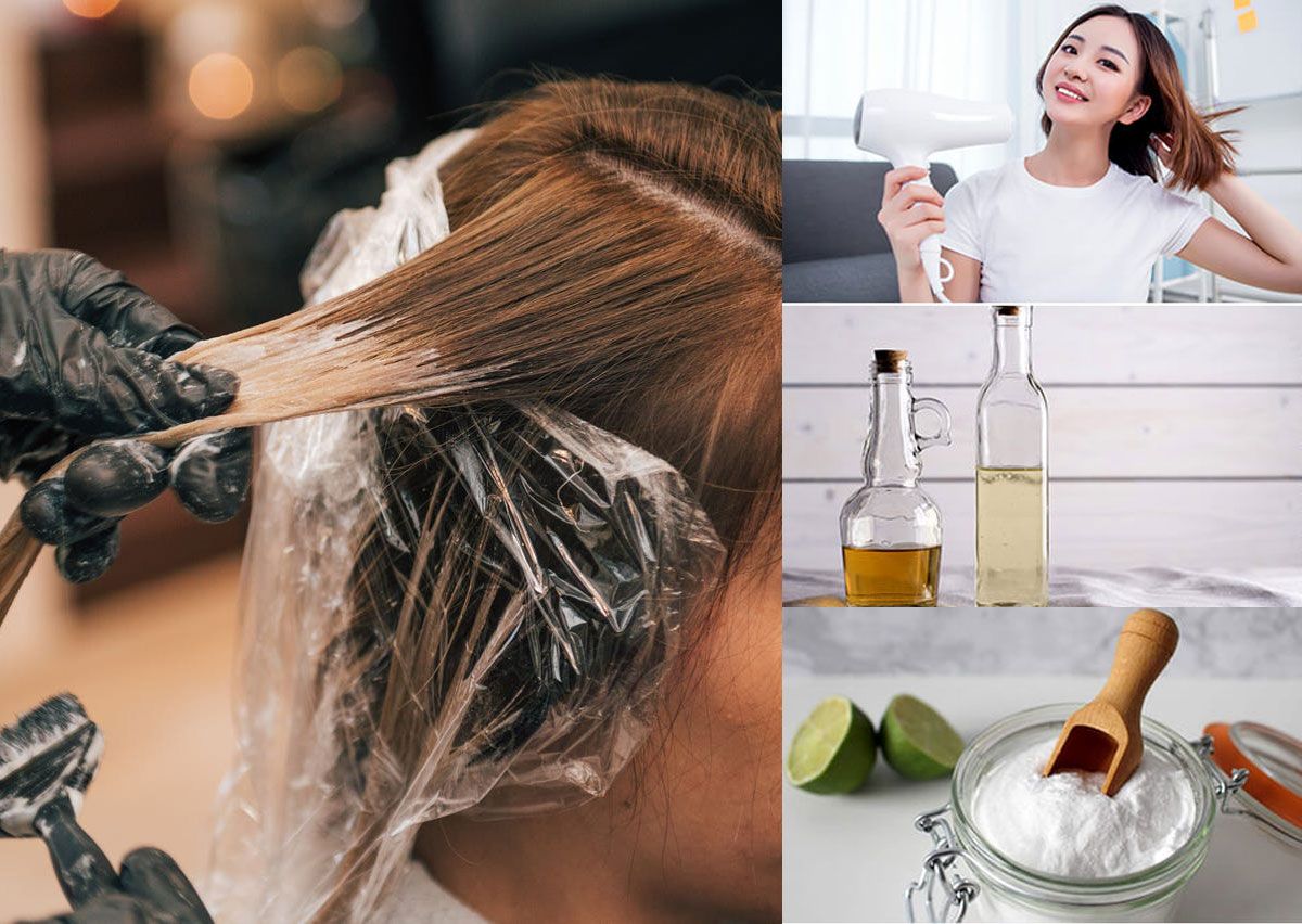 7 cách khắc phục màu tóc nhuộm không ưng ý hiệu quả
