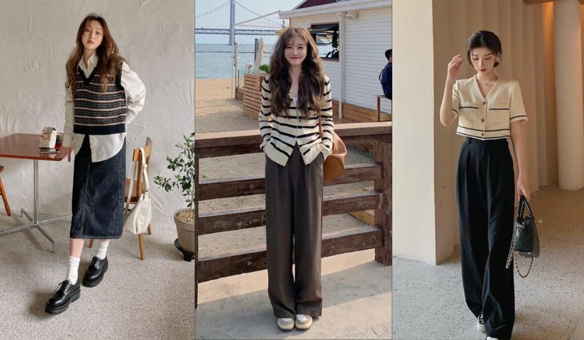 Cách phối đồ style Hàn Quốc nữ khiến bạn trở nên sành điệu