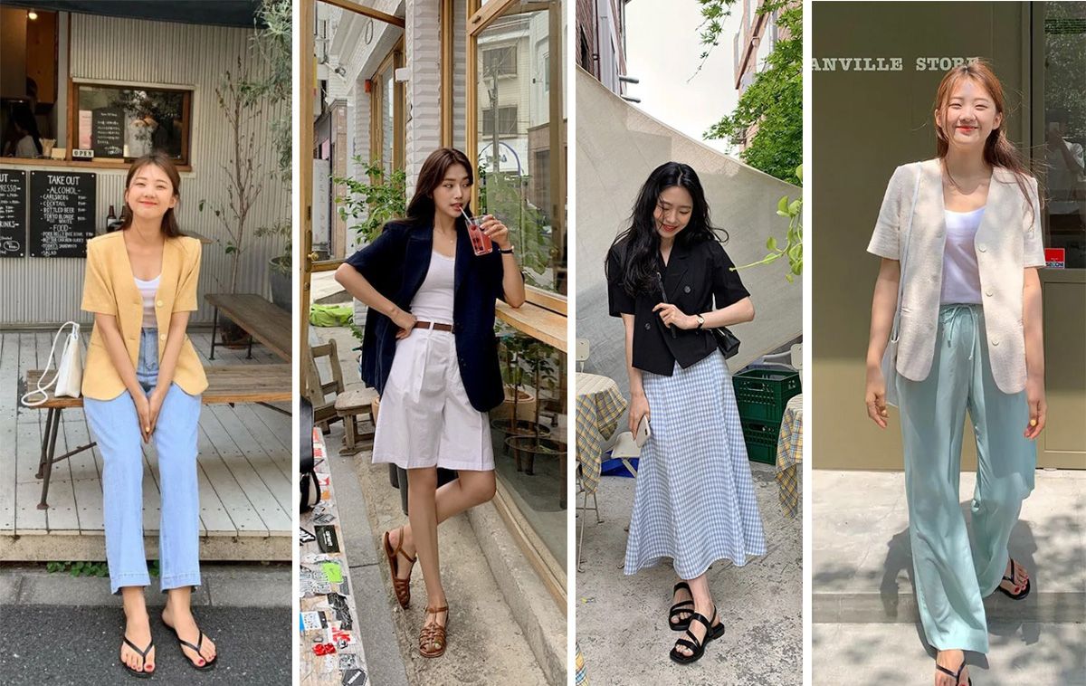 Lưu ngay 15 cách mặc áo blazer tay ngắn đẹp cho phái nữ