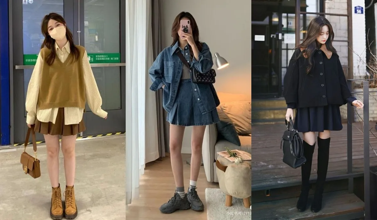 12 cách phối đồ với chân váy chữ A mùa đông cho nữ vô cùng đẹp