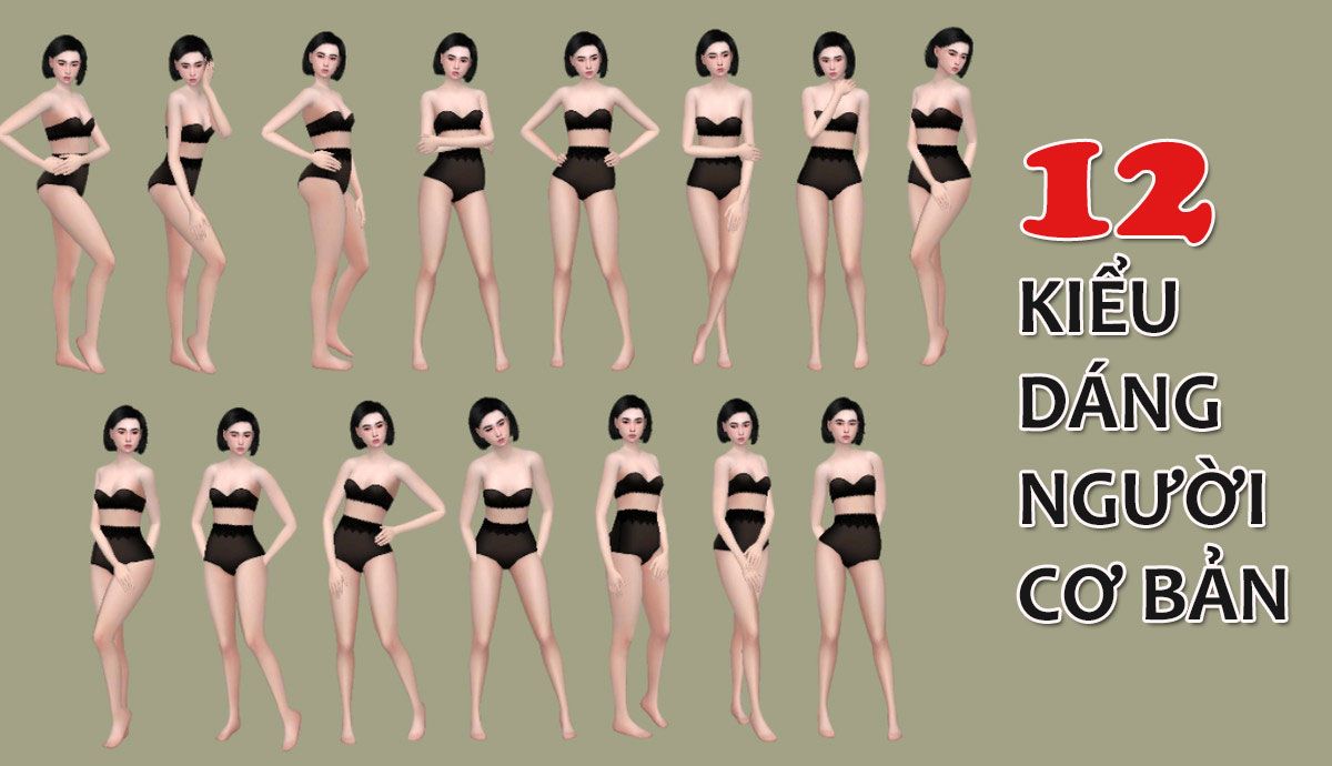12 các kiểu dáng người cơ bản và cách xác định
