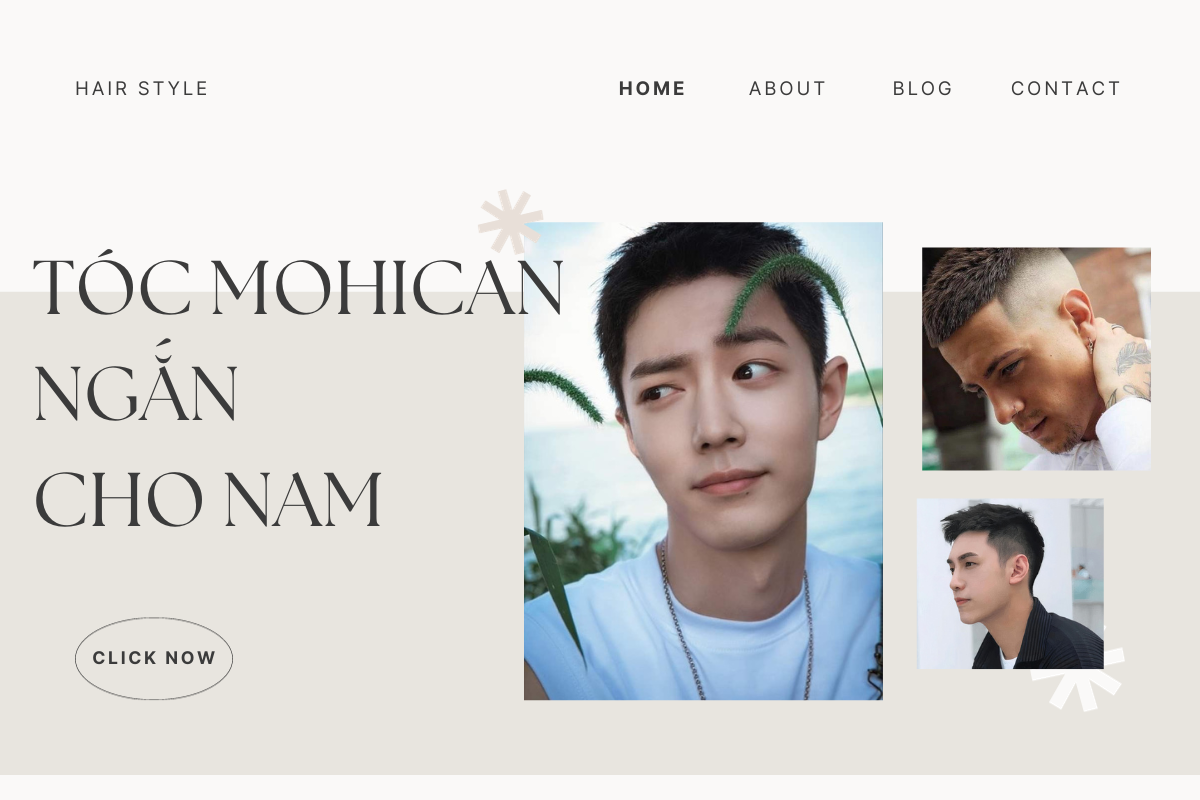 15+ kiểu tóc Mohican ngắn đẹp, menly cho phái mạnh