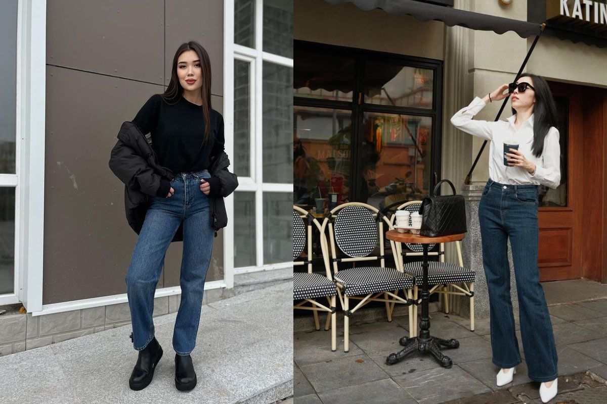 4 kiểu quần jeans tạo cảm giác chân thon gọn hơn