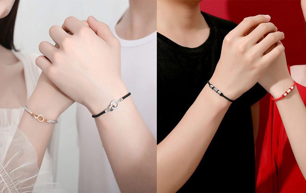 Top 15 mẫu vòng đeo tay đôi tình yêu ý nghĩa cho nam nữ