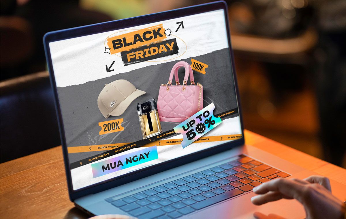 "Cơn bão" Black Friday tại Vua Hàng Hiệu: Giảm giá hơn 50% và tặng voucher 200K