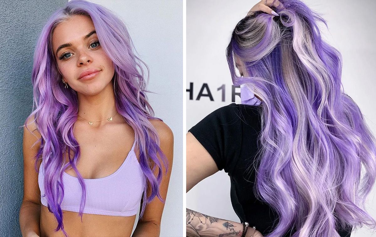 Top 20 màu tóc tím khói sáng da đang HOT hiện nay