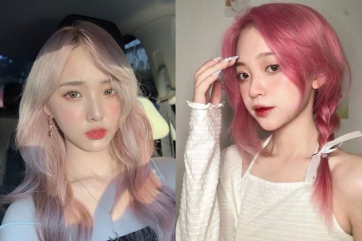 Nhuộm nâu hồng trà có phải tẩy không? Phai ra màu gì?
