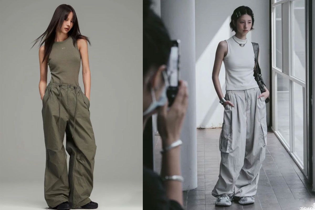 Quần Parachute là gì? Phối đồ với quần Parachute chuẩn IT girl