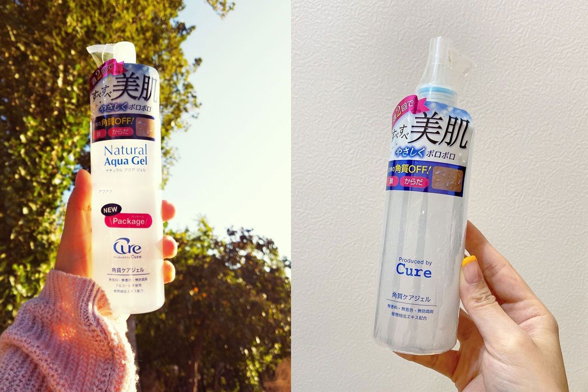 Tẩy da chết Cure Natural Aqua Gel có tốt không? Hiệu quả không?