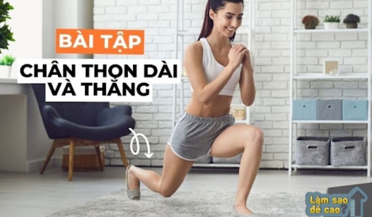 5 bài tập giúp chân thon dài chỉ 10 phút mỗi ngày