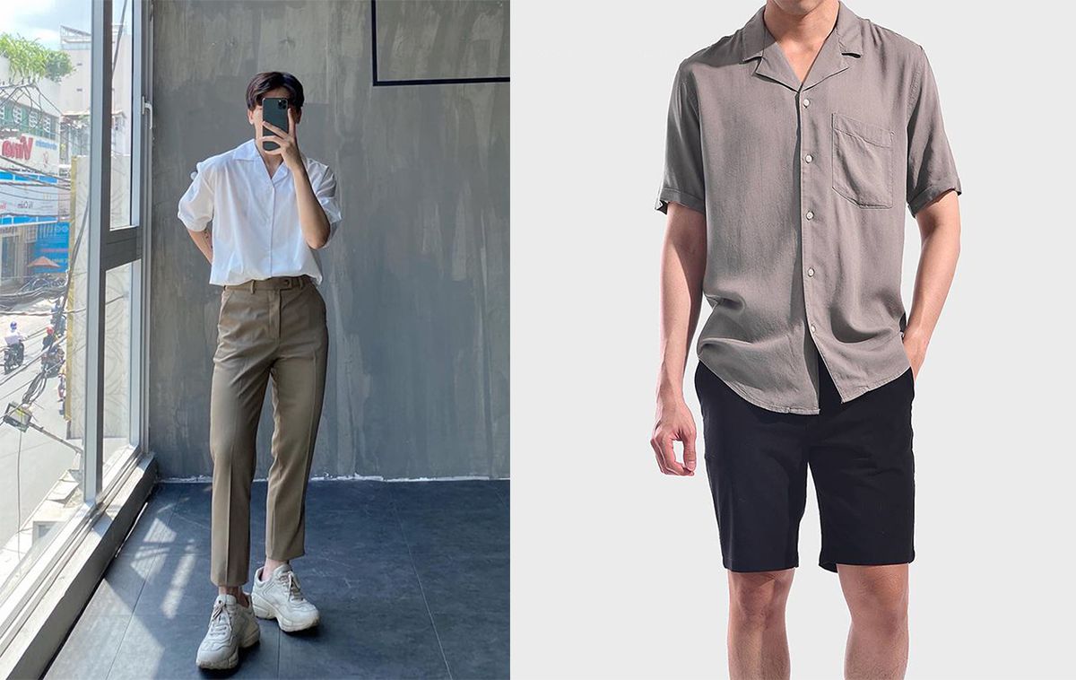 Gợi ý 6 cách phối đồ với áo sơ mi nam cổ vest sành điệu