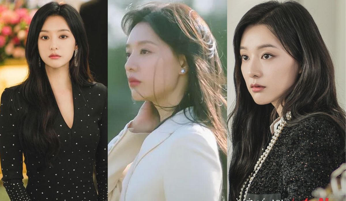 Phong cách thời trang tài phiệt của Kim Ji Won trong phim Queen of Tears