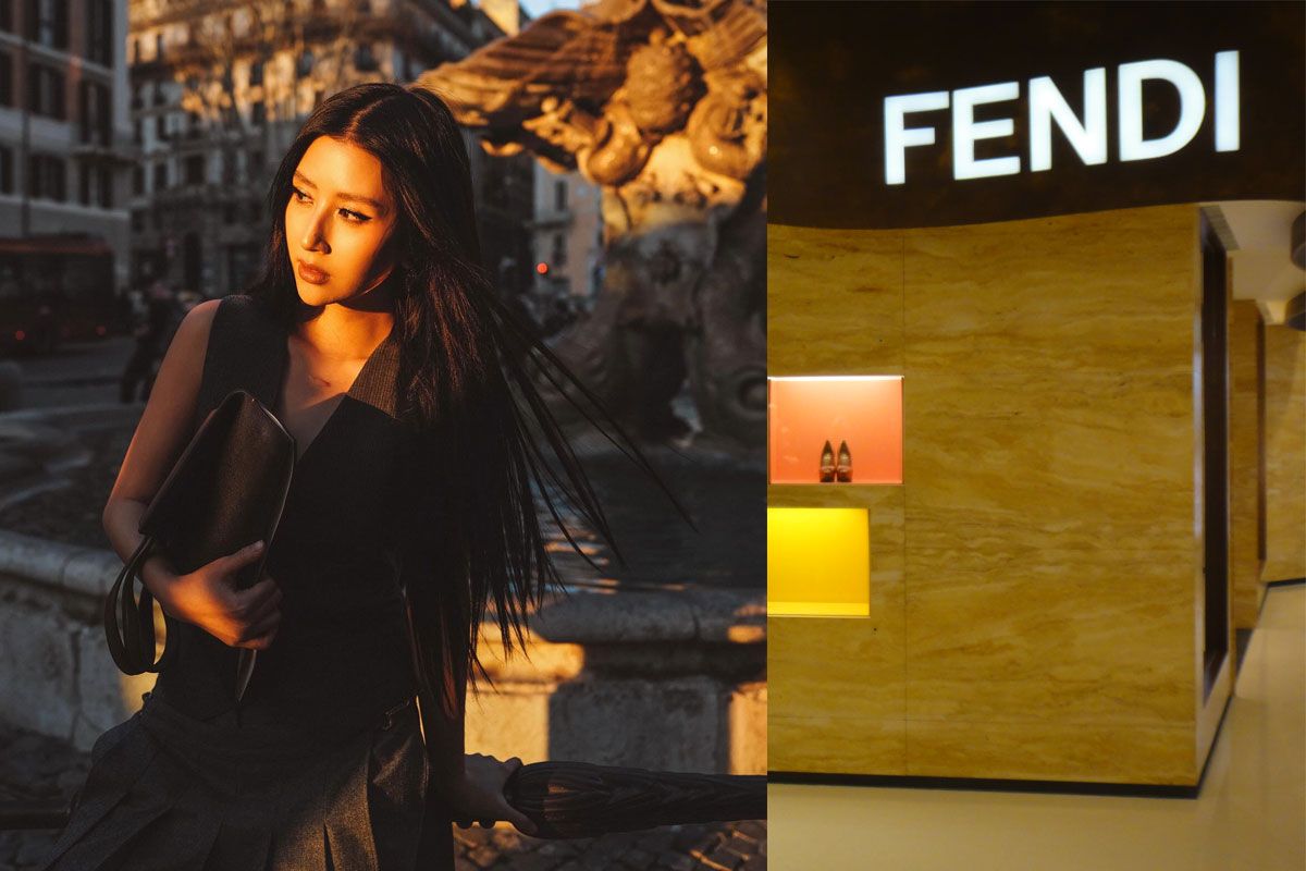 Quỳnh Anh Shyn được hưởng nhiều đãi ngộ từ thương hiệu Fendi