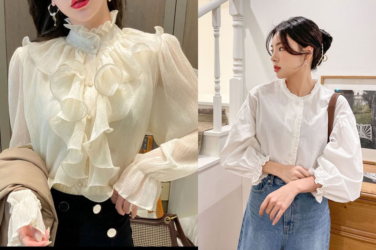 5 kiểu áo sơ mi điệu đà được hội Blogger Hàn lăng xê nhiệt tình