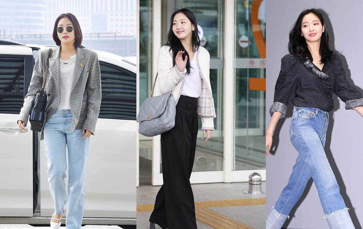 Nữ chính phim "Quật mộ trùng ma" Kim Go Eun trung thành với thời trang tối giản nhưng vẫn nổi bật, trẻ trung