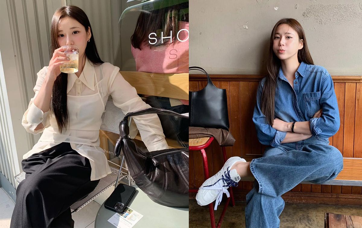 10 cách phối áo sơ mi và quần ống rộng sành điệu cho nàng hè này