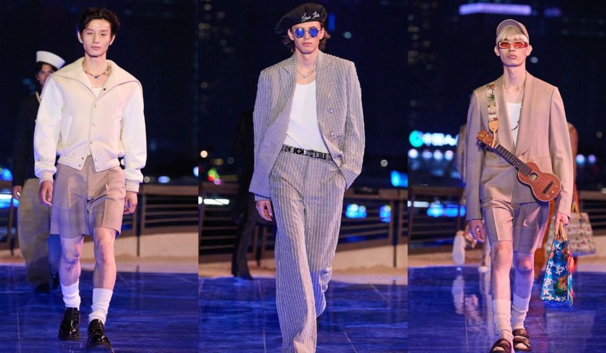 BST Louis Vuitton Pre-Fall 2025 chủ đề chuyến công du đến Thượng Hải