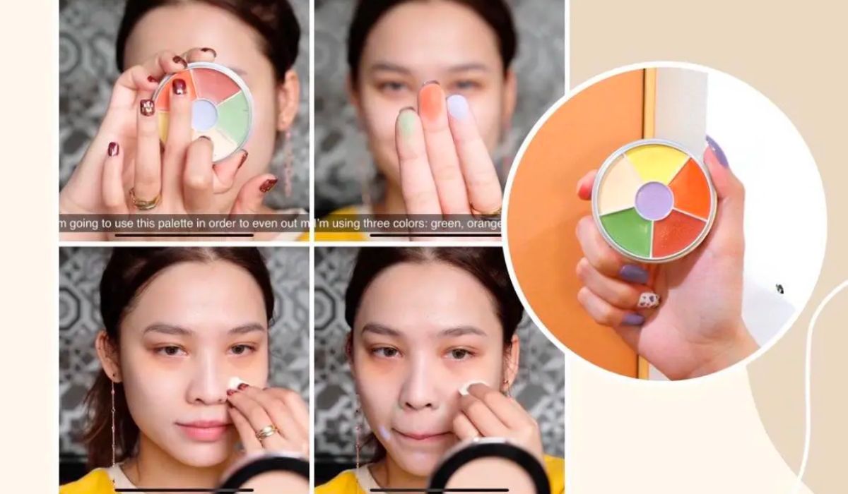 Cách sử dụng bảng triệt sắc che khuyết điểm hiệu quả