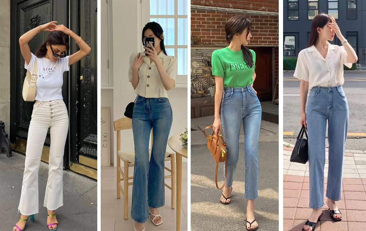 Khám phá các xu hướng quần jeans nữ "chiếm sóng" mùa hè 2025