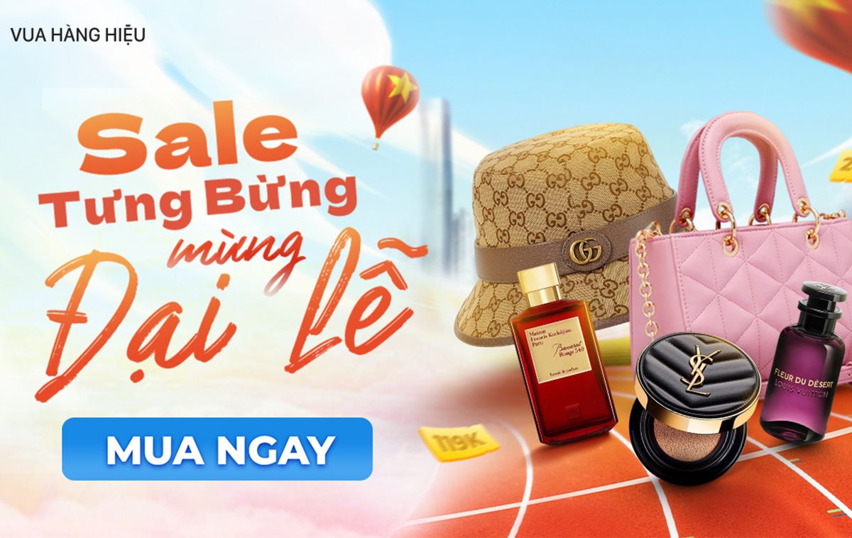 Mua Sắm Thả Ga Đón Đại Lễ - Ưu Đãi Khủng Tại Vua Hàng Hiệu