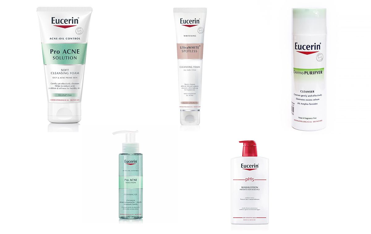 Top 5 sữa rửa mặt Eucerin chất lượng tốt cho mọi làn da