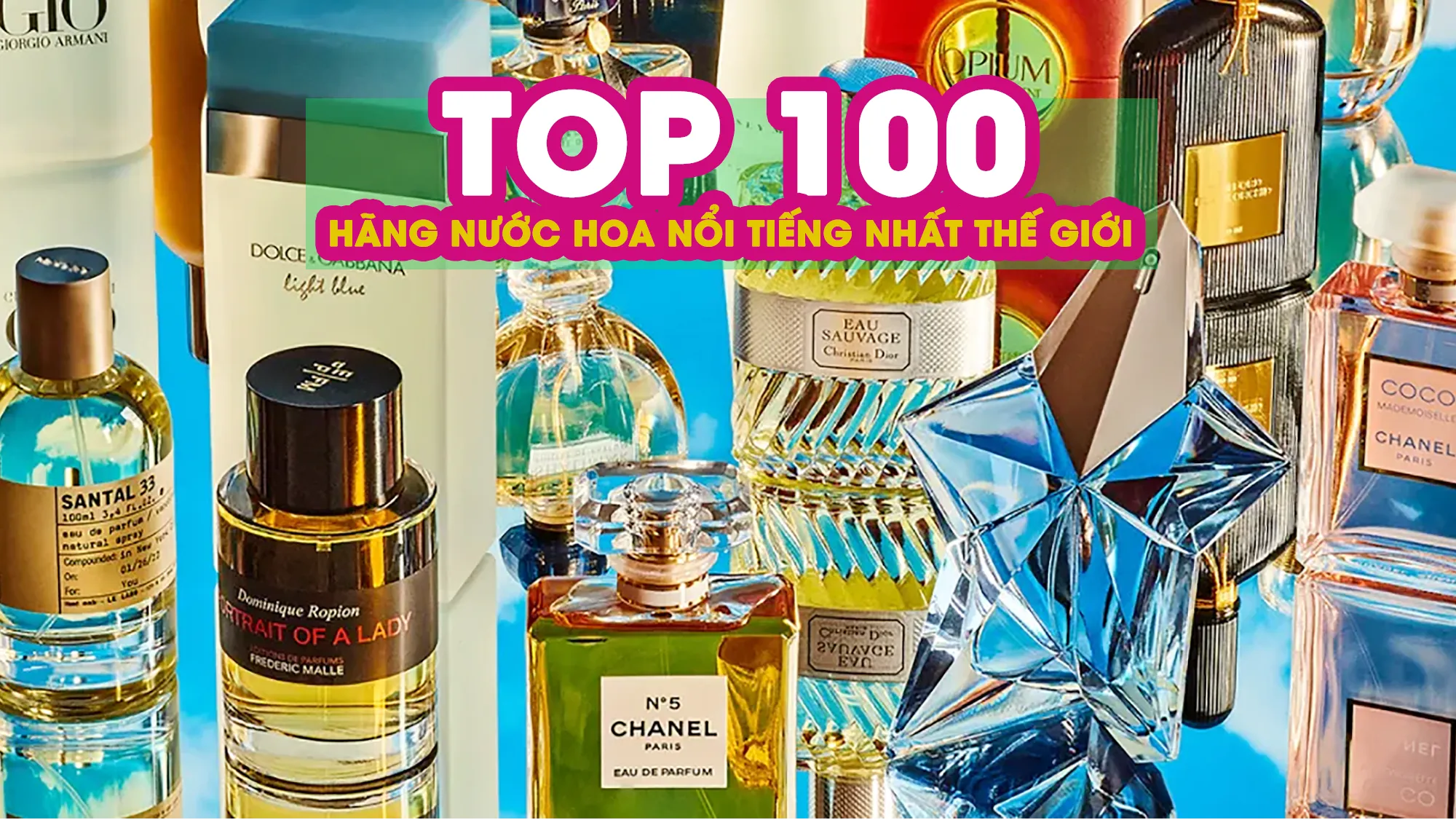Top 100 Hãng Nước Hoa nổi tiếng Thế Giới UPDATE 2025