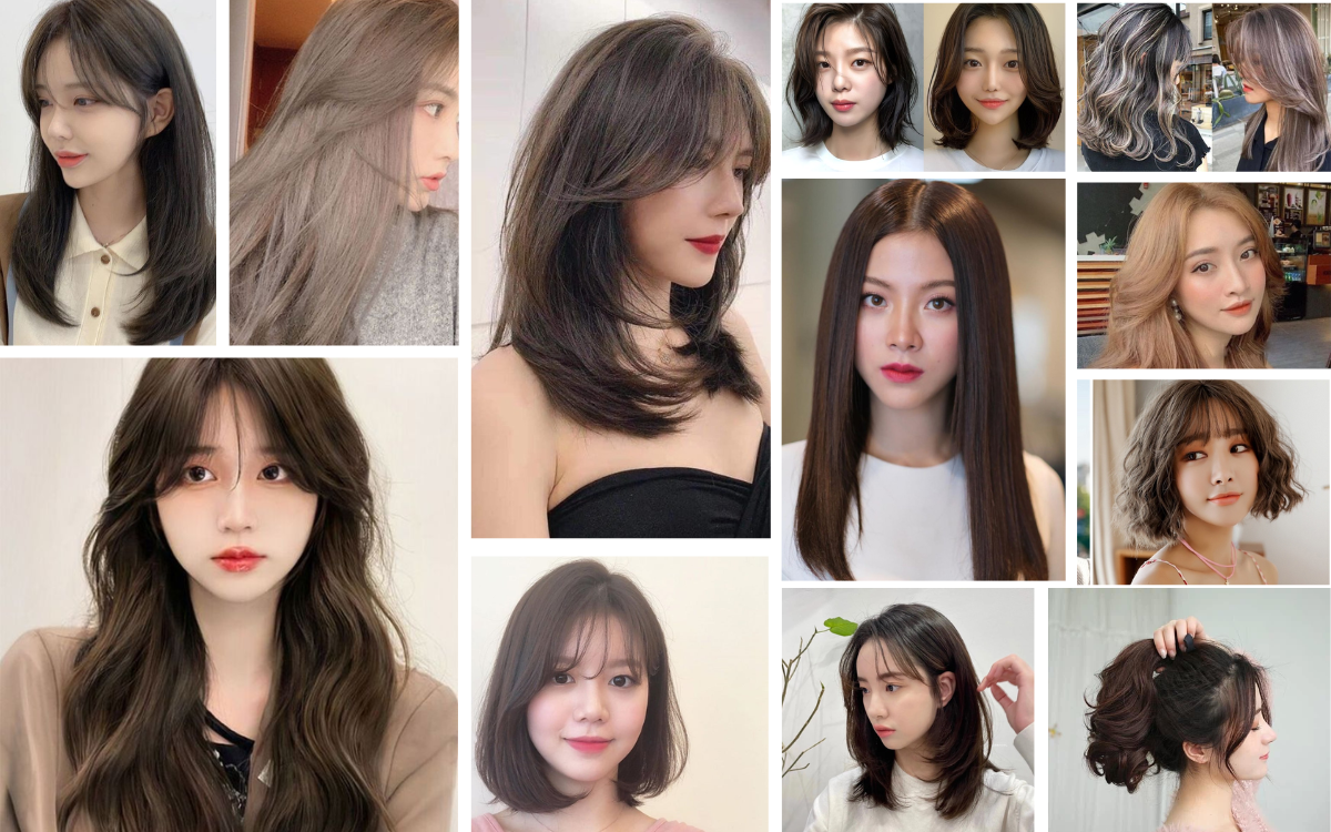 Kiểu tóc đẹp cho từng khuôn mặt được yêu thích hiện nay