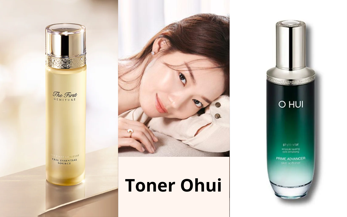 Toner OHUI có tốt không? Review 5 toner OHUI được yêu thích hiện nay