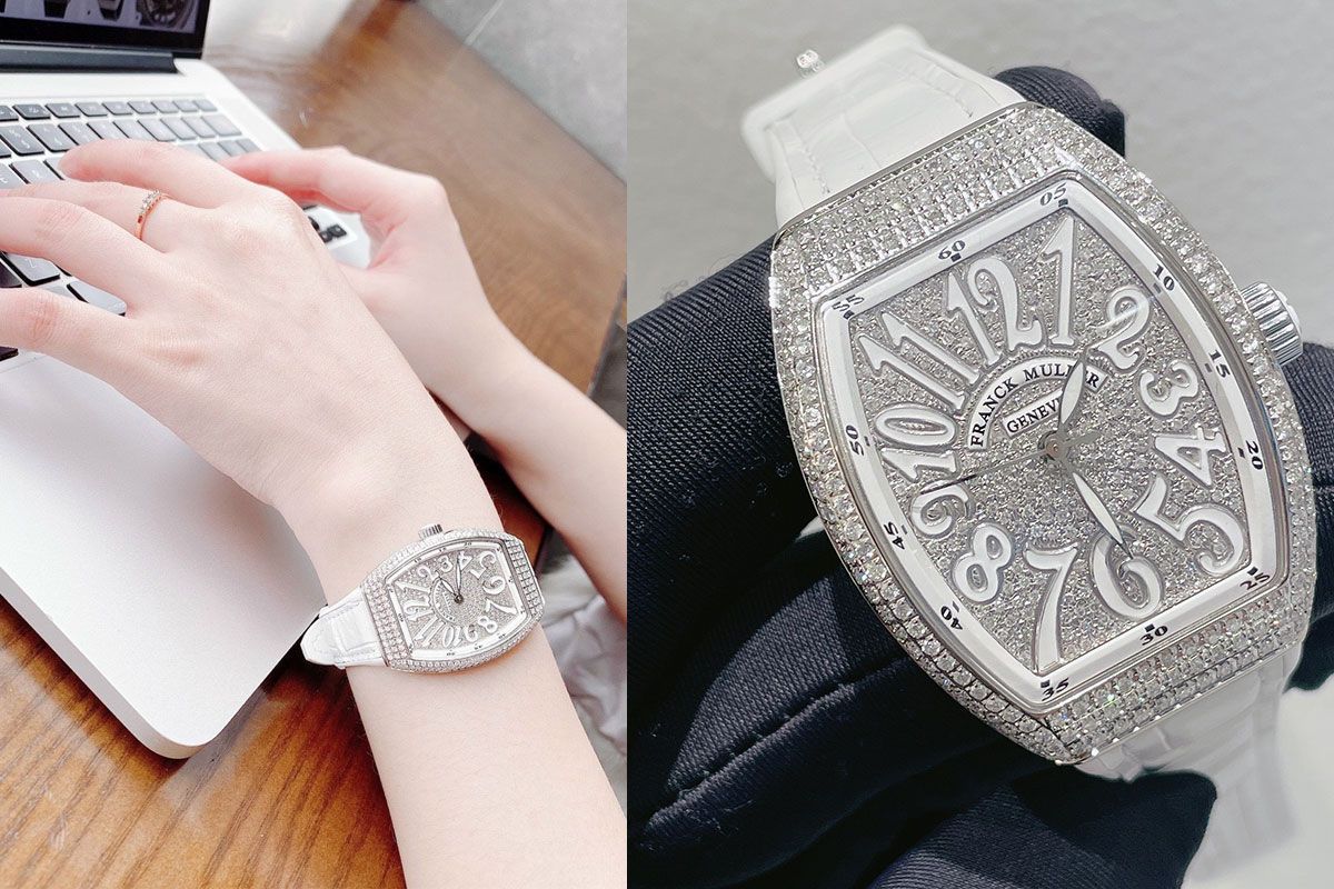 Top 7 đồng hồ Franck Muller nữ trắng sang trọng và đáng rất đáng sở hữu