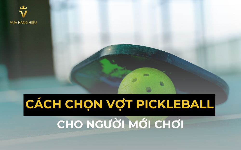 Chi Tiết Cách Chọn Vợt Pickleball Cho Người Mới Chơi Đúng Chuẩn