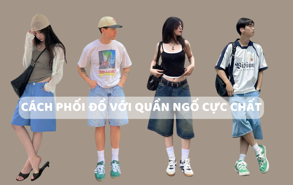 10 cách phối đồ với quần ngố cho nam và nữ cực chất