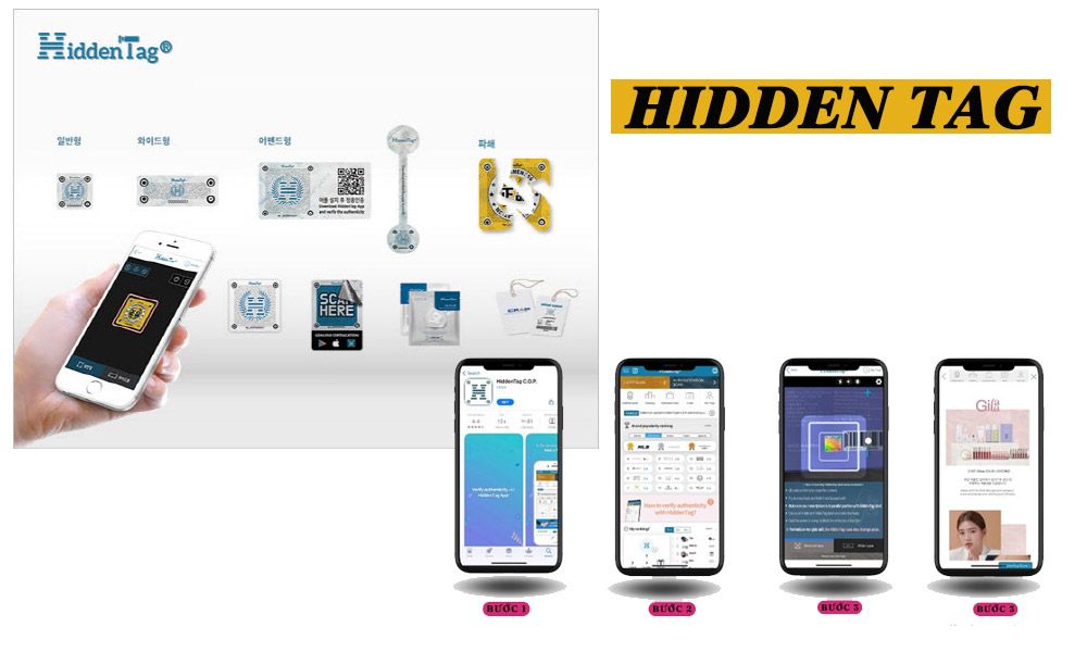 Hidden Tag là Gì? Cách Kiểm Tra Để Phân Biệt Mỹ Phẩm Hàn Quốc Thật Giả