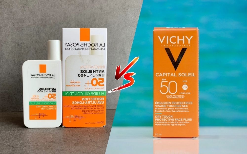 So Sánh Kem Chống Nắng Vichy Và La Roche Posay Loại Nào Tốt Hơn?