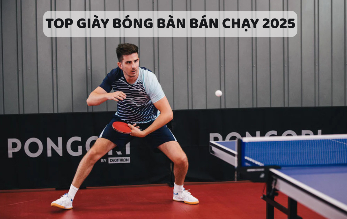 Top 10 Giày Bóng Bàn Cao Cấp Bán Chạy Năm 2025