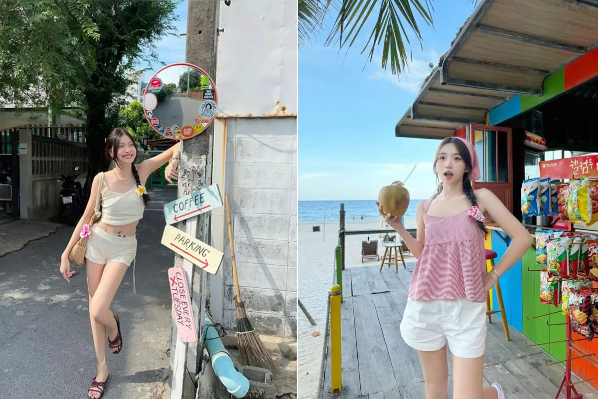 Chân ngắn đi biển mặc gì? Top 15 cách phối đồ xinh cho nấm lùn