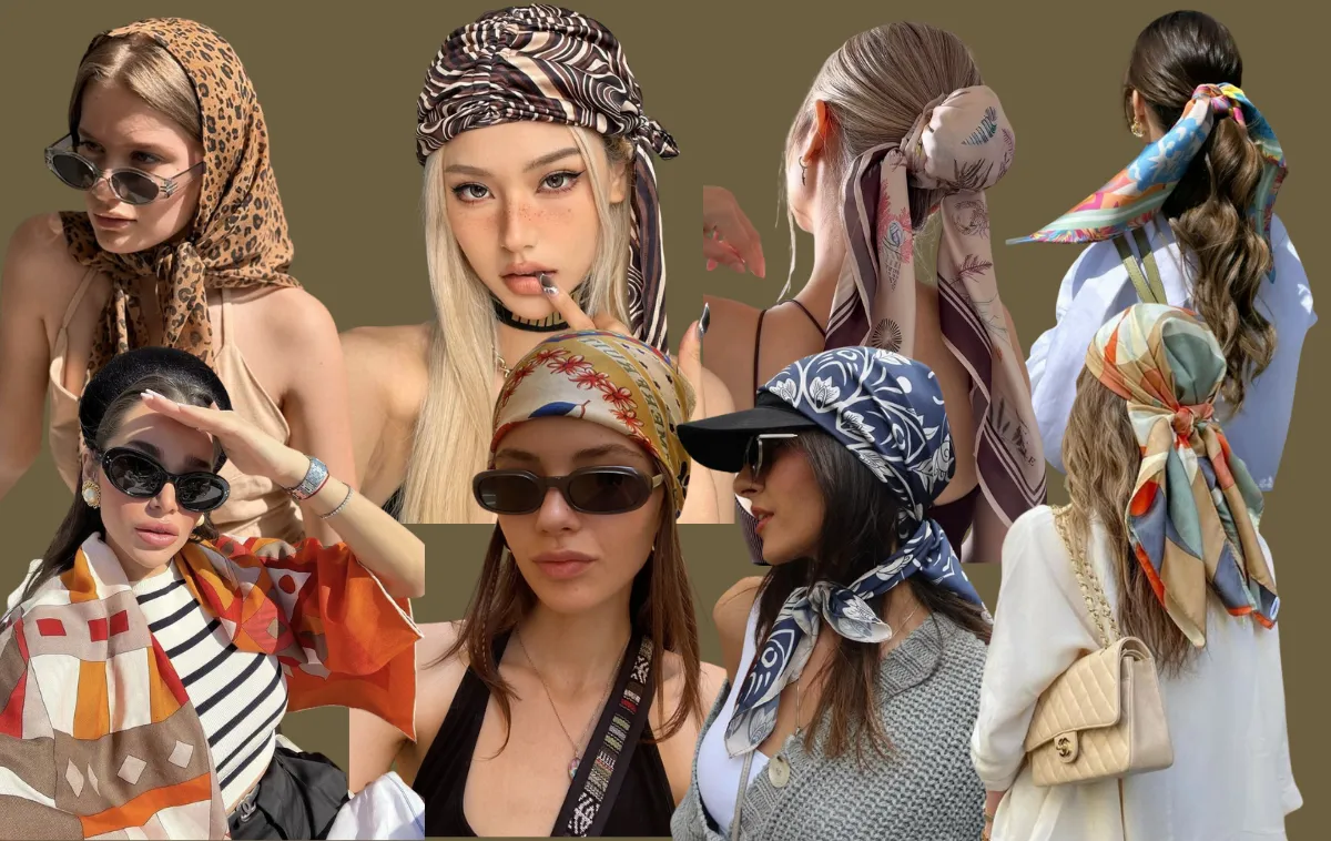 15+ cách buộc khăn Bandana và Turban biến hóa phong cách cực chất