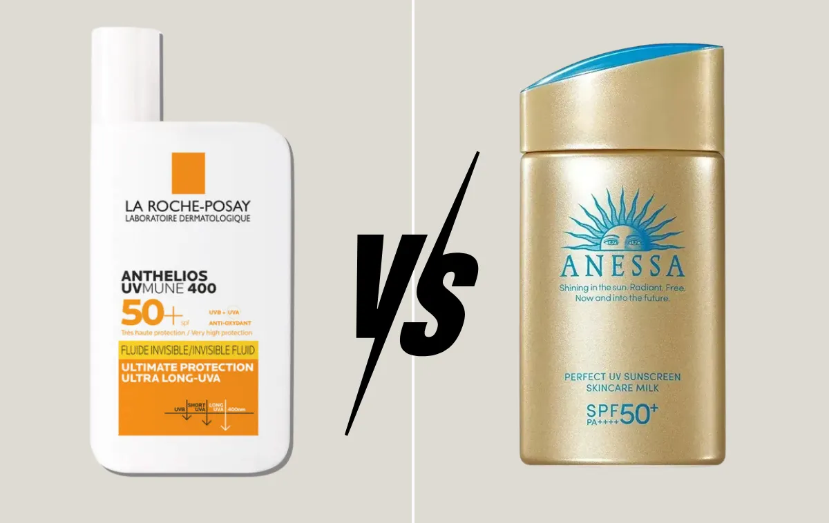 Bảng so sánh kem chống nắng Anessa và La Roche-Posay chi tiết