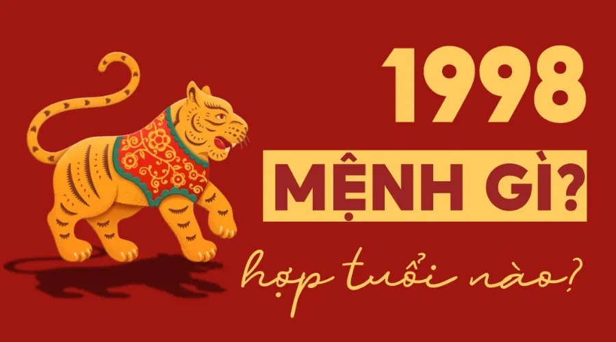 Mậu Dần 1998 hợp màu gì, hướng nào, con số nào? Tra cứu phong thủy chi tiết