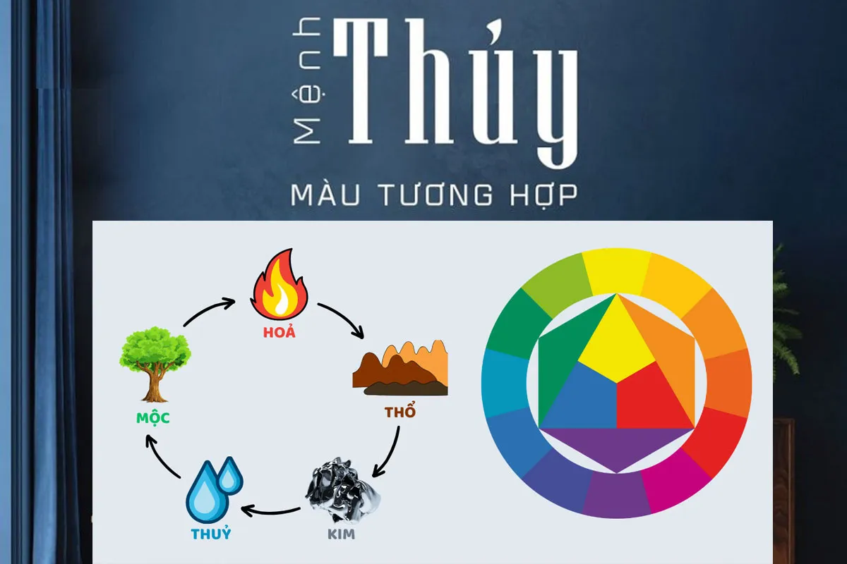 Mệnh Thủy Hợp Màu Gì? Màu Sắc Phong Thủy Hợp Bản Mệnh Thủy