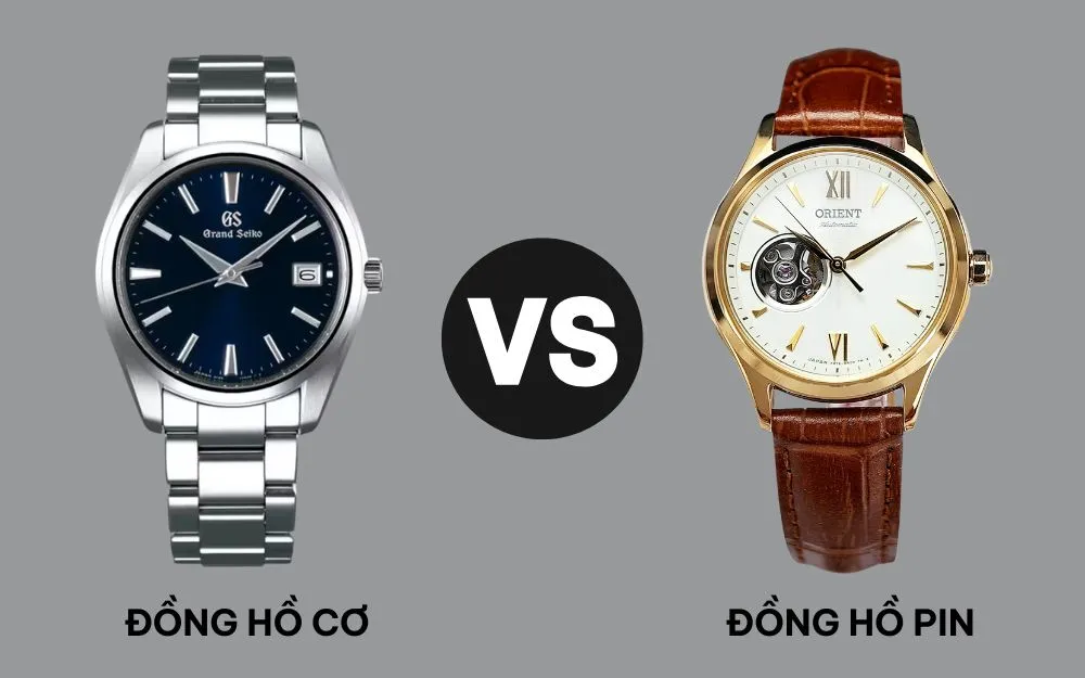 Sự Khác Nhau Giữa Đồng Hồ Cơ Và Pin: Nên Chọn Loại Đồng Hồ Nào?