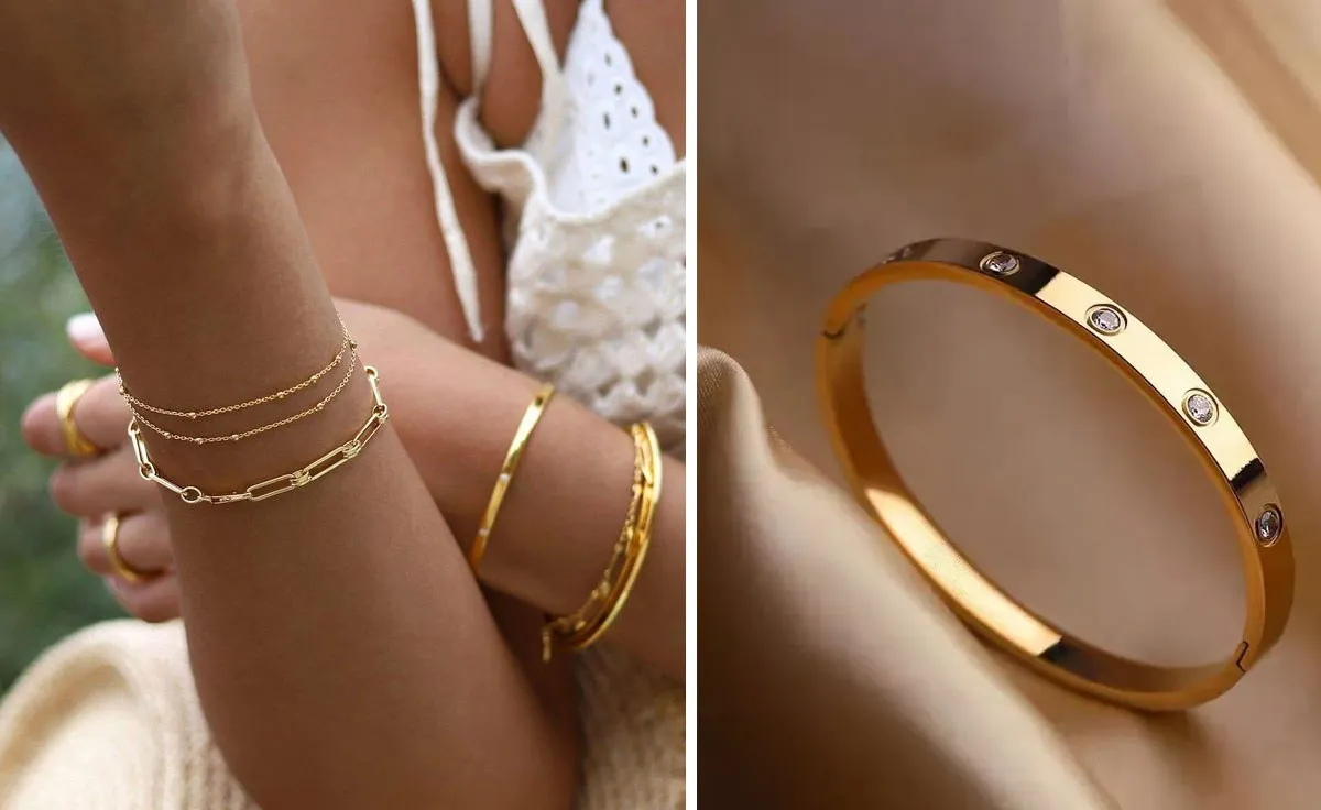 Top 10 Lắc Tay Vàng 14K Bán Chạy, Đẹp Sang Đáng Mua