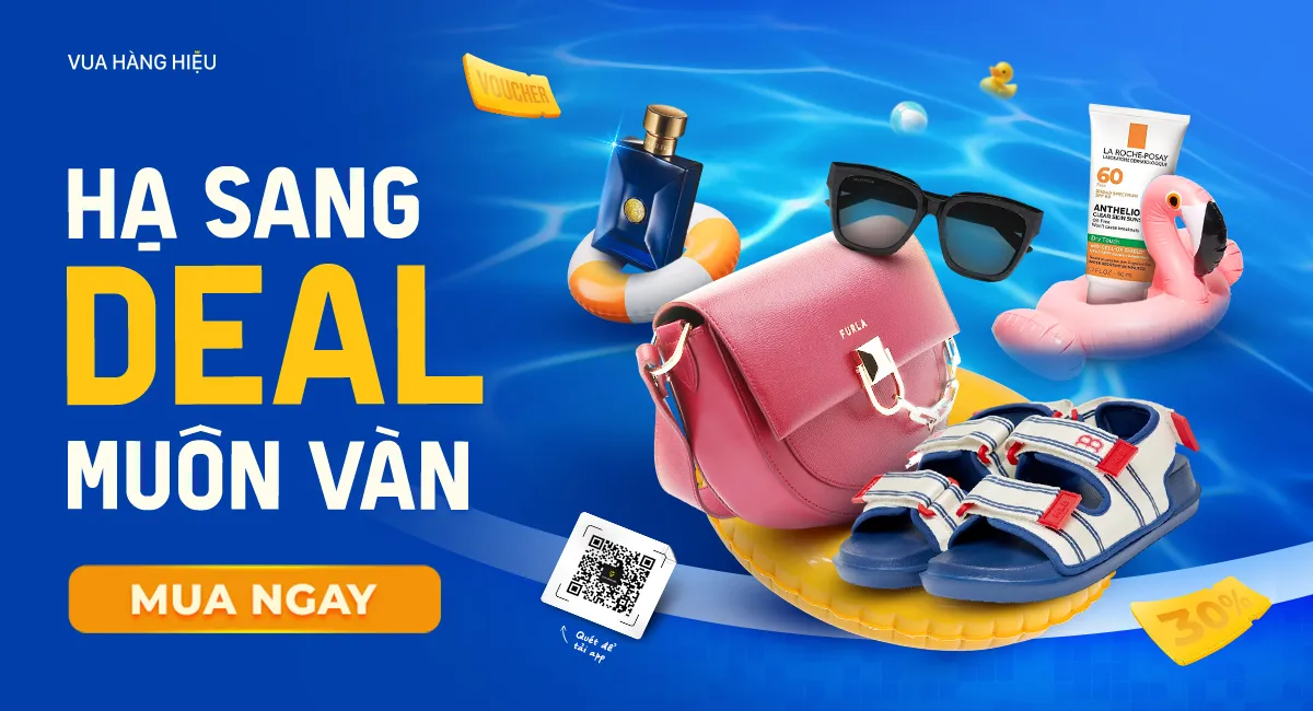 Vua Hàng Hiệu Sale Tháng 7: Giảm Đến 200K, Freeship Toàn Quốc