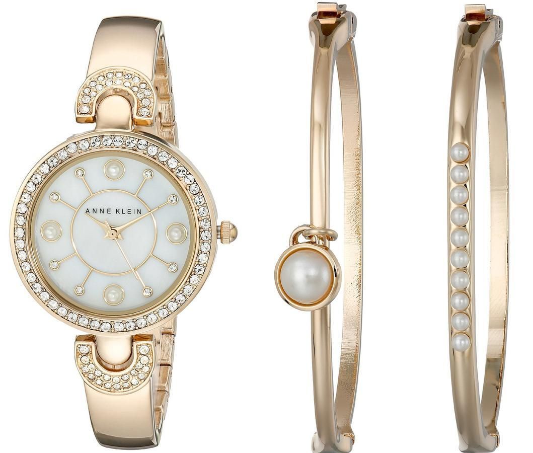 10 mẫu đồng hồ Anne Klein Nữ kèm lắc tay sang trọng đang được săn lùng với ưu đãi cực lớn