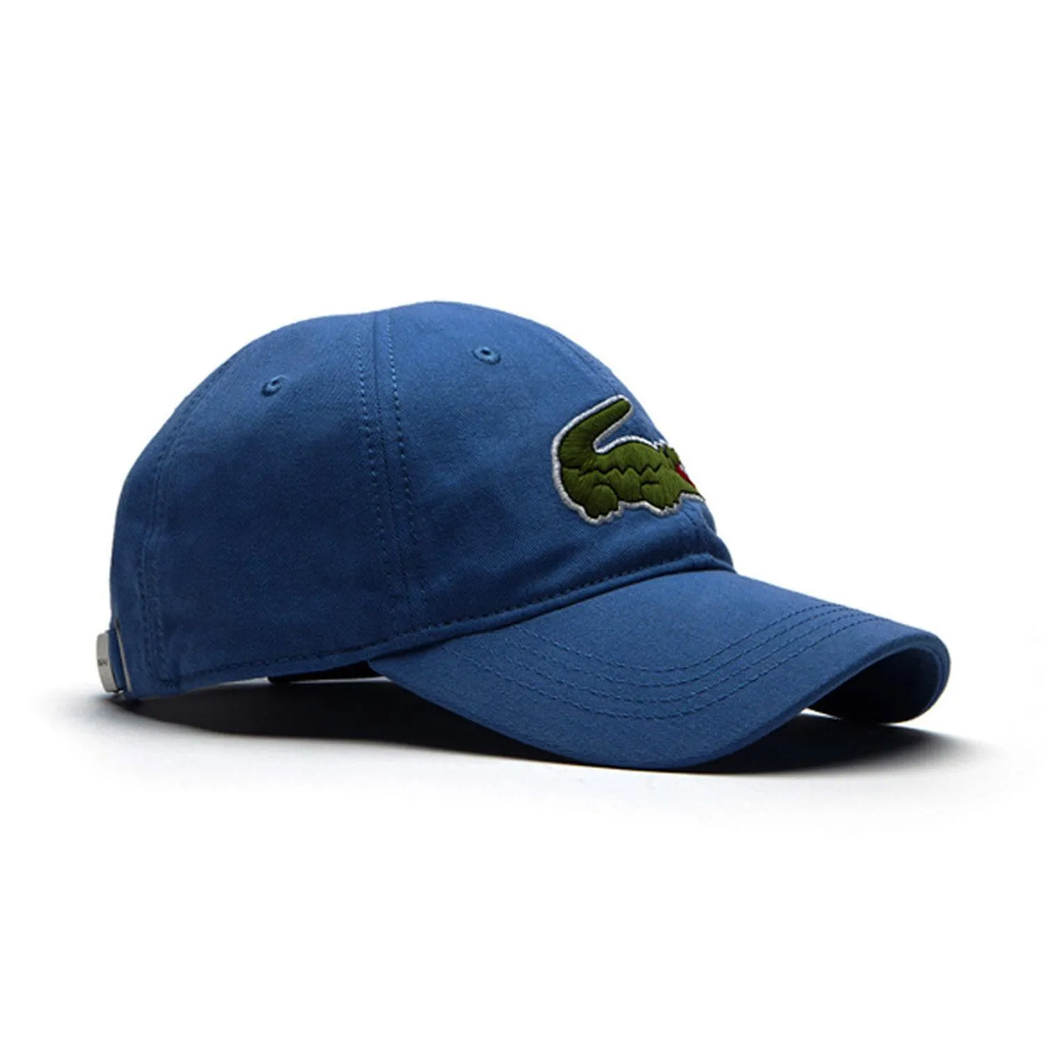  Mũ Lacoste Men's Big Croc Gabardine Cap màu xanh nước biển cho tín đồ sành điệu - 2