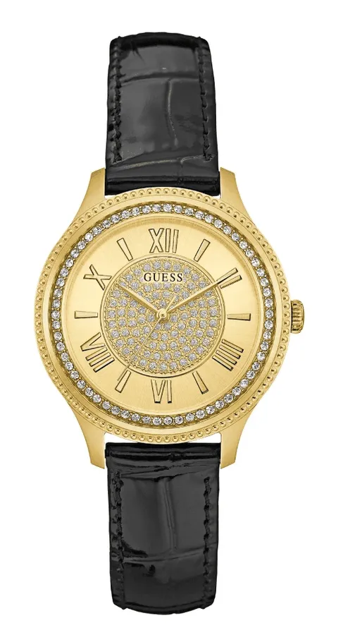Top 7 mẫu đồng hồ Guess nữ mặt tròn dây da chiếm lĩnh trái tim phái đẹp
