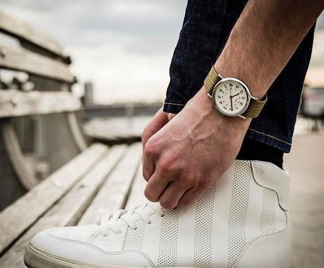 Đập hộp đồng hồ quân đội TIMEX xanh rêu chính hãng giá chỉ từ 1 triệu đồng