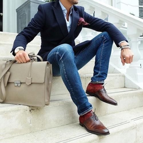 Gợi ý cách mix đồ với giày tây nam lịch lãm cho mùa đông