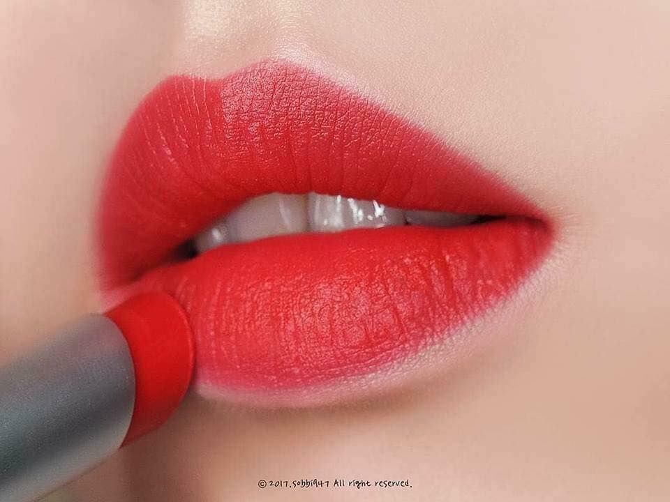 Son Shu Uemura 144 Tông Màu Đỏ Pha Cam - Son Môi - Vua Hàng Hiệu