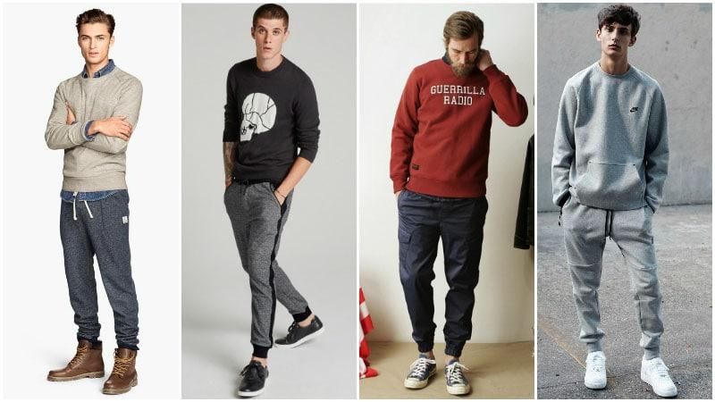 Những mẫu áo nỉ nam thời trang trendy cho tín đồ hàng hiệu